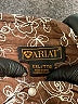 Ariat 100% Cotton Paisley Brown Long Sleeve Button-Down Shirt Size XXL - photo 7