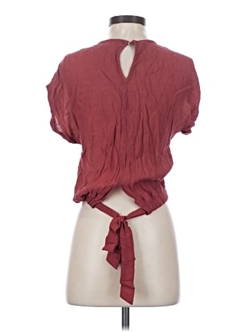 Lily White Short Sleeve Blouse (view 2)