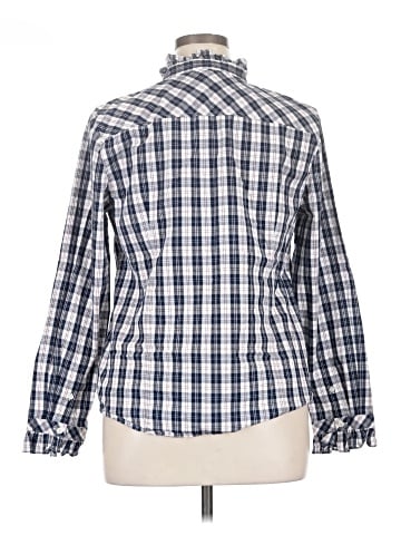J.Crew Factory Store Long Sleeve Button-Down Shirt (view 2)