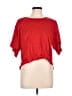 DKNY Red Short Sleeve Top Size L - photo 1