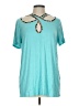 Cherish Teal Short Sleeve Polo Size L - photo 1
