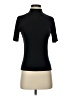 Crystal-Kobe 100% Acrylic Black Short Sleeve Turtleneck Size S - photo 1