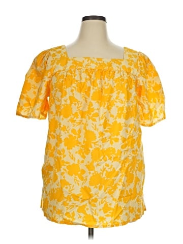 Lands' End Short Sleeve Blouse (view 1)