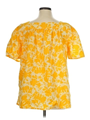 Lands' End Short Sleeve Blouse (view 2)