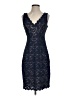 Roz & Ali Blue Cocktail Dress Size 4 - photo 1