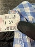 Unbranded Checkered-gingham Blue Casual Pants Size S - photo 7