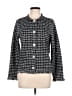 Ann Taylor Houndstooth Gray Jacket Size Lg Petite - photo 1