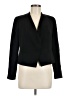 Ann Taylor 100% Polyester Black Blazer Size 8 Petite - photo 1