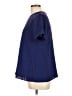 Uniqlo 100% Polyester Blue Short Sleeve Top Size L - photo 5