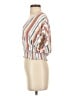 Aeropostale 100% Rayon White Short Sleeve Blouse Size S - photo 5