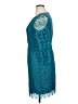 Antonio Melani 100% Polyester Teal Cocktail Dress Size 14 - photo 5