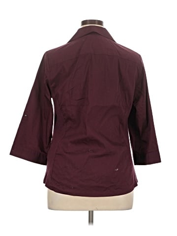 Avenue 3/4 Sleeve Button-Down Shirt (view 2)