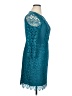Antonio Melani 100% Polyester Teal Cocktail Dress Size 14 - photo 4