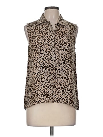 Theory Sleeveless Silk Top (view 1)