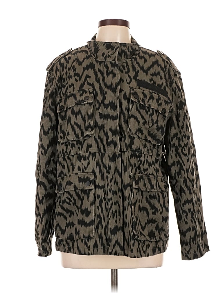 Pre-owned Avec Les Filles Jacket In Brown