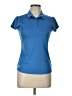 Adidas 100% Polyethylene Blue Short Sleeve Polo Size L - photo 1