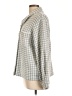Max Studio Checkered-gingham Gray Jacket Size L - photo 5