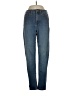 CALVIN KLEIN JEANS Solid Blue Jeans Size 2 - photo 1