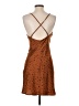 JOA 100% Polyester Brown Cocktail Dress Size XS - photo 2