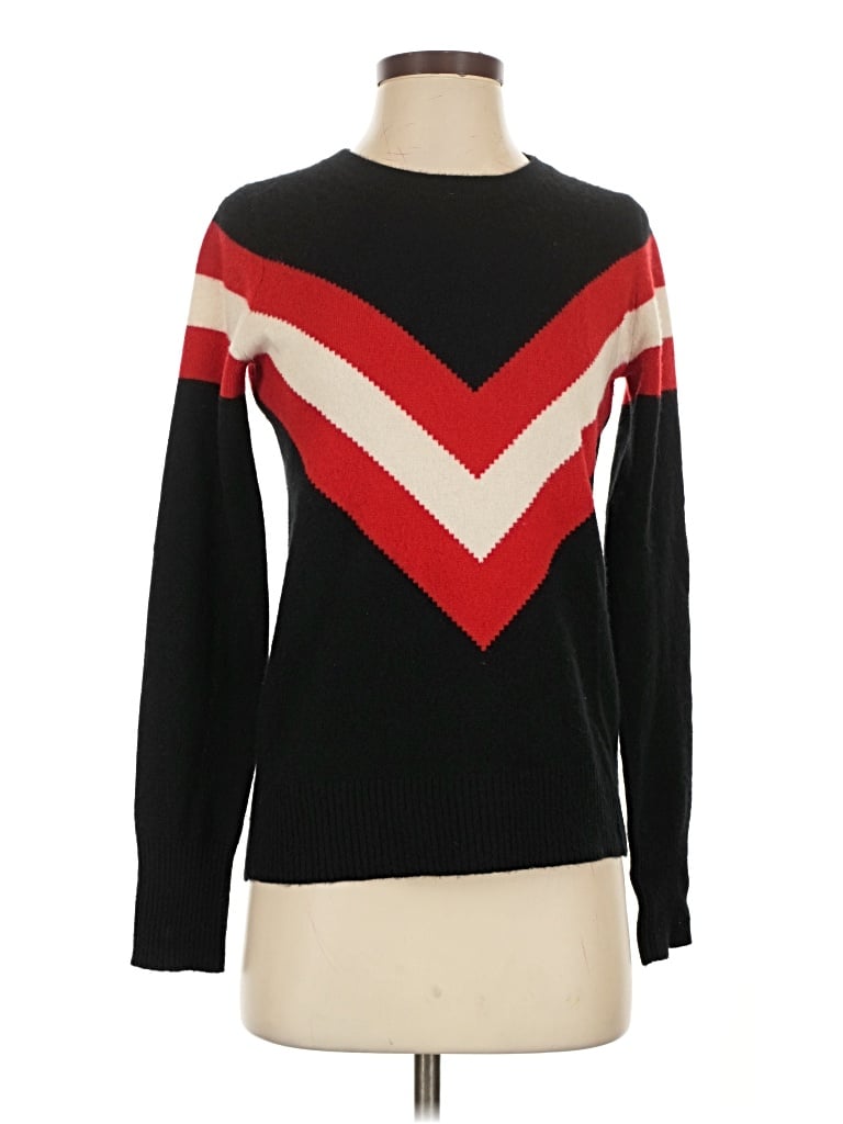 Pre-owned Madeleine Thompson Cashmere Pullover Sweater In Black