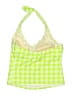 Lilly Pulitzer Checkered-gingham Green Swimsuit Top Size 12 - photo 2