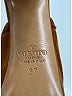 Valentino 100% Leather Brown  Rockstud Platform Mules Size EU 37 - photo 6