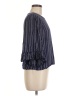 Drew 100% Rayon Blue 3/4 Sleeve Blouse Size M - photo 4