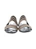 Matisse Stripes Ivory Sandals Size 9 1/2 - photo 2