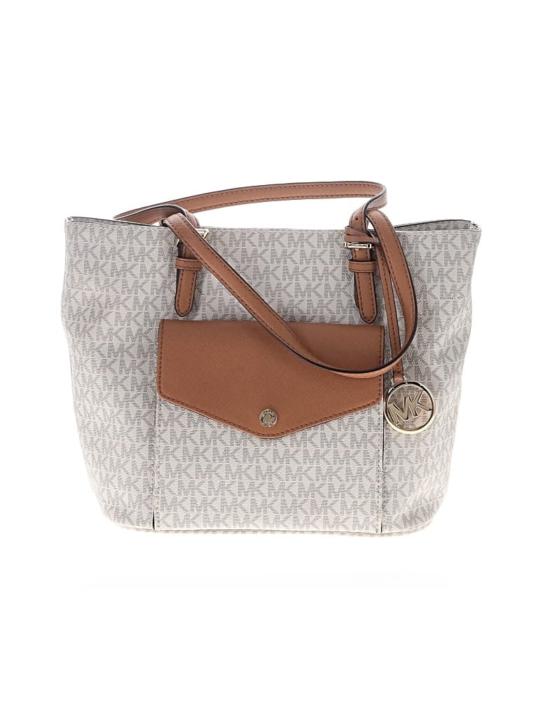 Pre-owned Michael Michael Kors Tote Bag In Tan