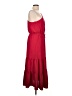 Max Studio 100% Polyester Solid Red Casual Dress Size XL - photo 4