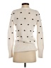 Ann Taylor LOFT Polka Dots Ivory Pullover Sweater Size XS - photo 2