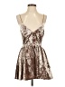 Silence and Noise Metallic Brown Romper Size S - photo 1