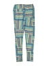Lularoe Print Blue Leggings One size (kids) - photo 2