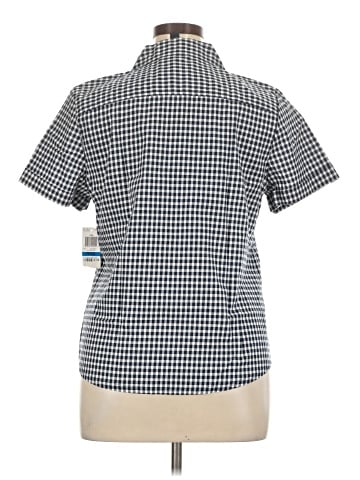 Karen Scott Short Sleeve Button-Down Shirt (view 2)