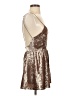 Silence and Noise Metallic Brown Romper Size S - photo 4
