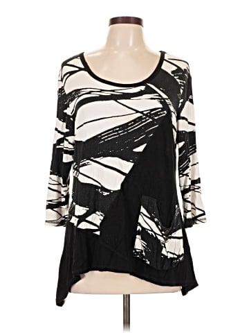 Mirror Image 3/4 Sleeve T-Shirt (view 1)