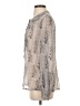 Antik Batik Silver Long Sleeve Blouse Size S - photo 5
