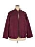 Alfred Dunner 100% Polyester Burgundy Jacket Size 18 - photo 1
