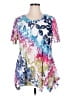 North Style White Short Sleeve Blouse Size XL - photo 1