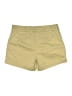 J.Crew 100% Cotton Solid Gold Khaki Shorts Size 6 - photo 2