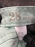J.Crew Color Block Green Jeans Size 28 waist - photo 5