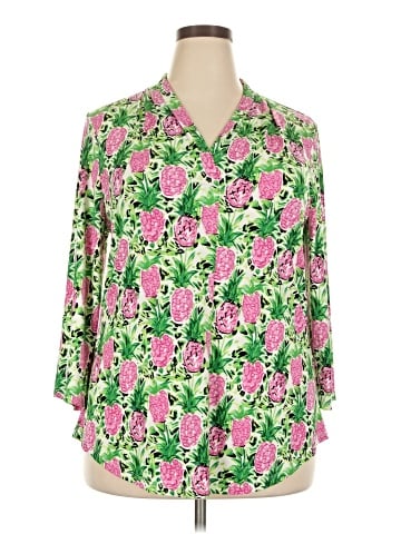 Charter Club 3/4 Sleeve Blouse (view 1)