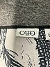 Cato 100% Polyester Ivory 3/4 Sleeve Blouse Size XL - photo 7