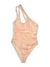 L Space Paisley Tan One Piece Swimsuit Size XXS (estimated) - photo 2