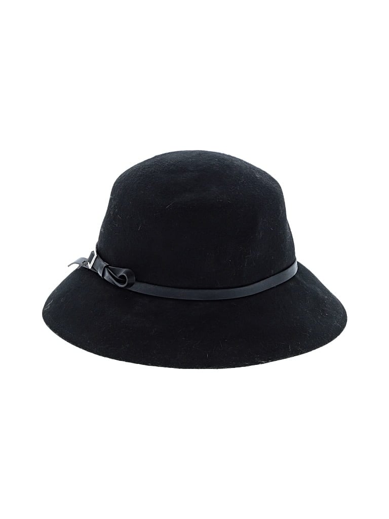 Pre-owned Nine West Fedora In Black