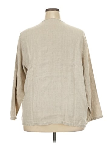 Coldwater Creek 3/4 Sleeve Button-Down Shirt (view 2)