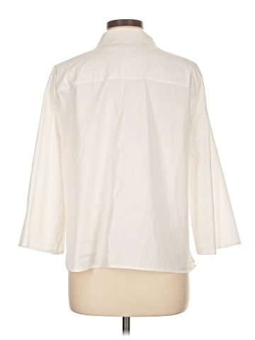 Chico's 3/4 Sleeve Button-Down Shirt (view 2)