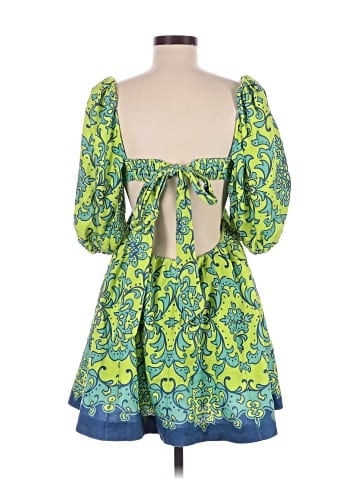 Zimmermann Nina Cut Out Mini Dress (view 2)