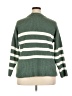 Pinque Stripes Green Pullover Sweater Size 2X - photo 2