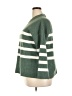 Pinque Stripes Green Pullover Sweater Size 2X - photo 5